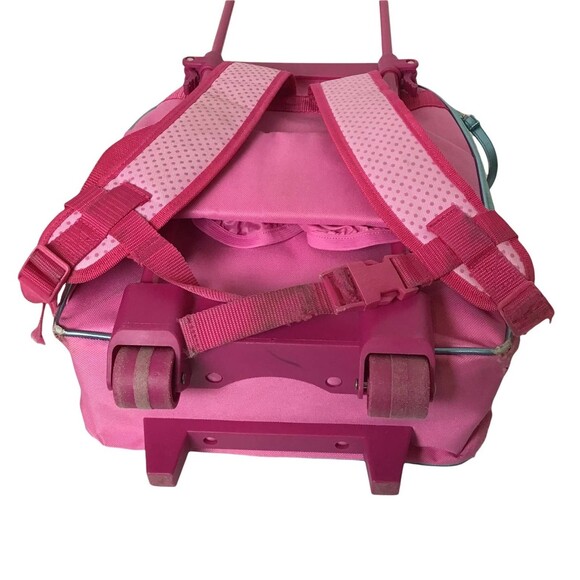 Sanrio Hello Kitty Rolling Backpack with Padded Straps and Wheel Covers - Picture 5 of 12